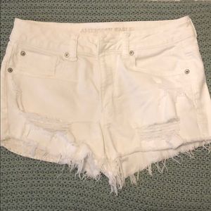 American Eagle distressed shorts